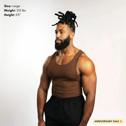 Cotton 340GSM Fitted Tank