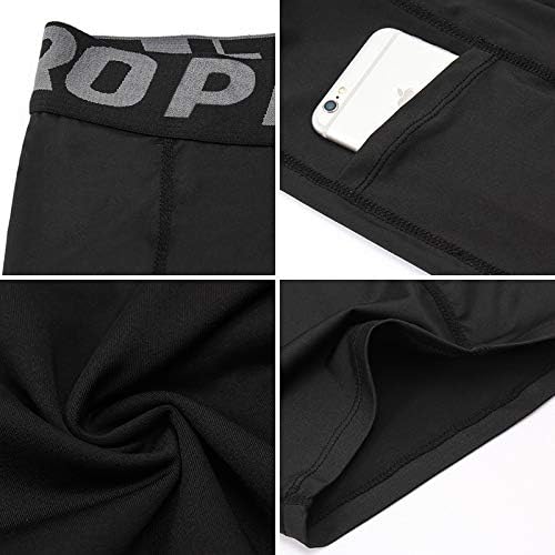 3-Pack Gym Compression Shorts